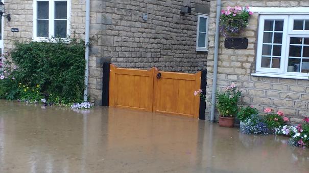 Flood Divert gates being tested in anger