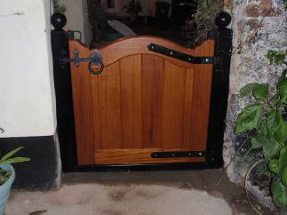 Flood Divert hardwood side flood gate (bow shape top)